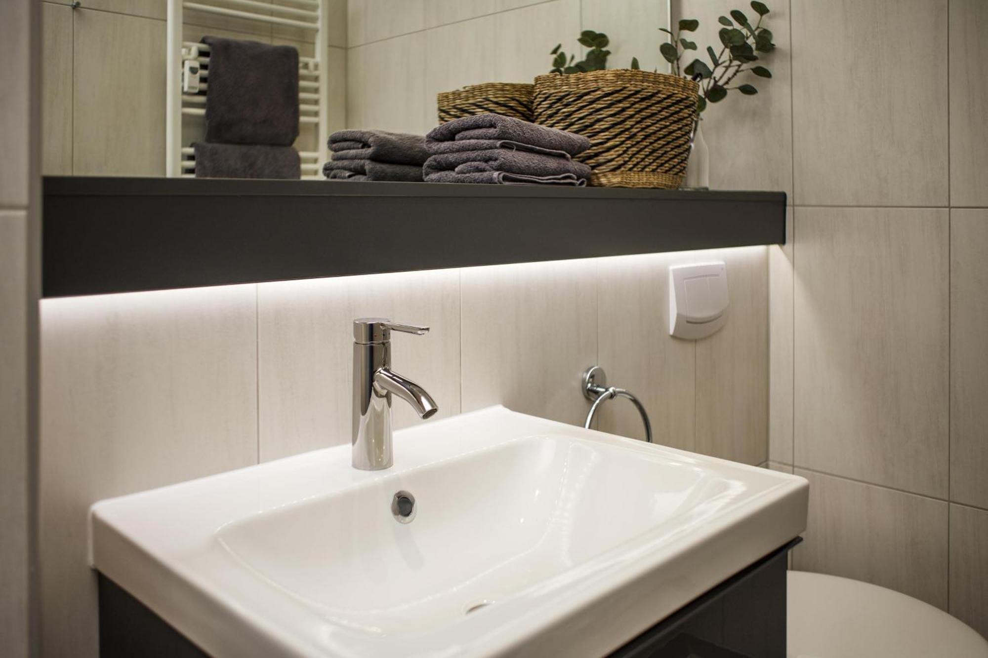 Ferienwohnung Villa Central - Luettje Nuest Borkum Esterno foto