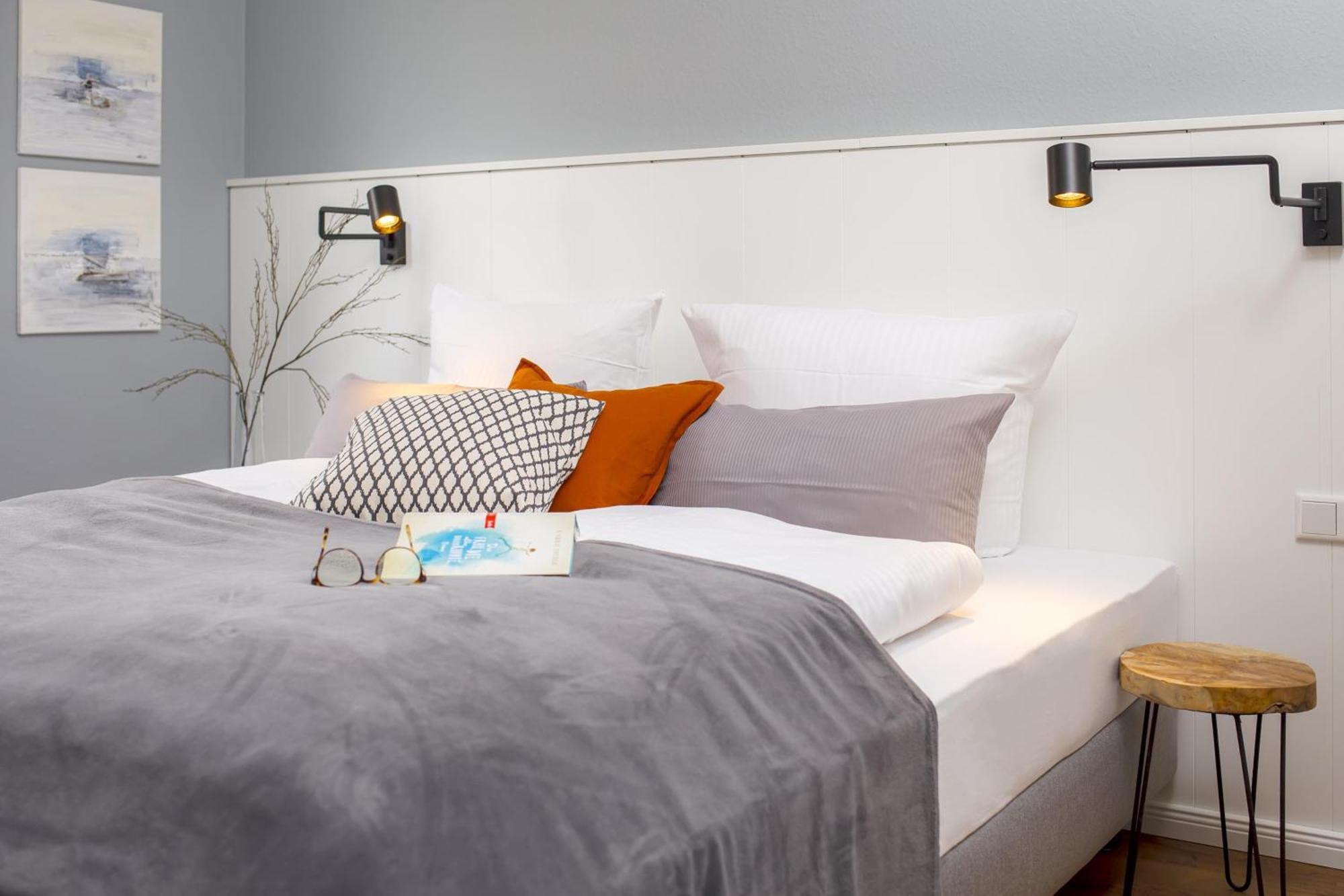 Ferienwohnung Villa Central - Luettje Nuest Borkum Esterno foto